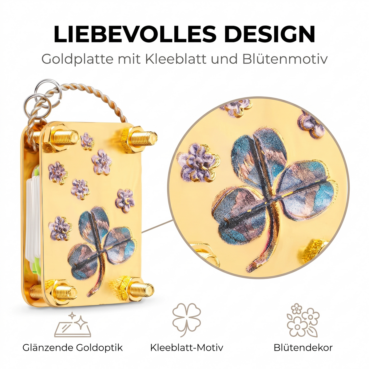 Metall-Blumenpresse für bleibende Erinnerungen
