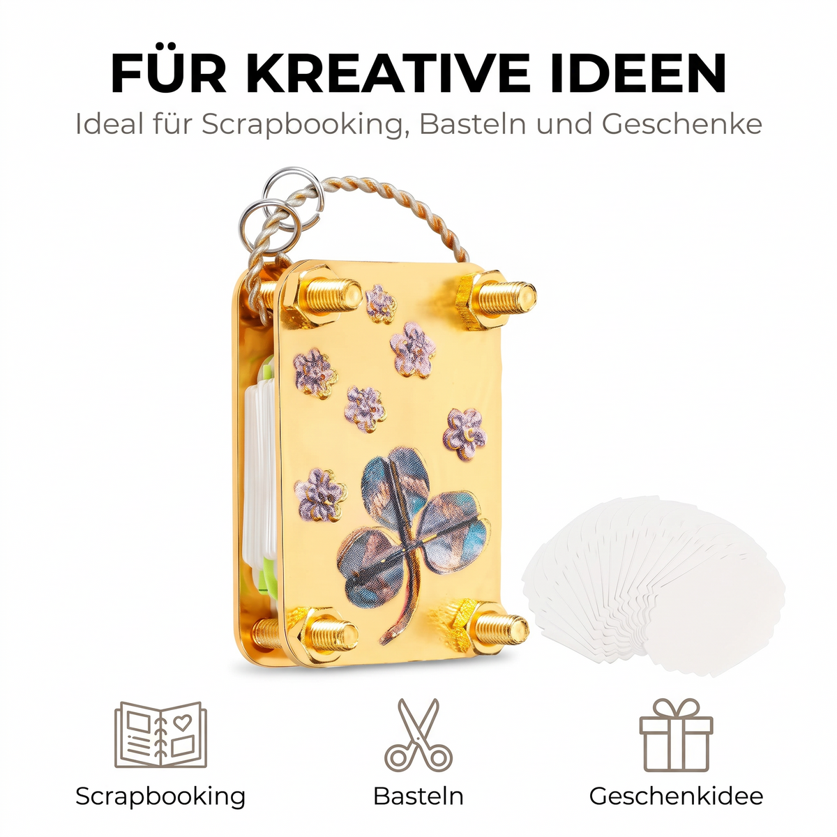 Metall-Blumenpresse für bleibende Erinnerungen