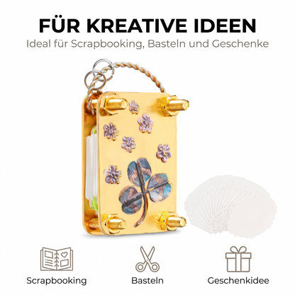 Metall-Blumenpresse für bleibende Erinnerungen
